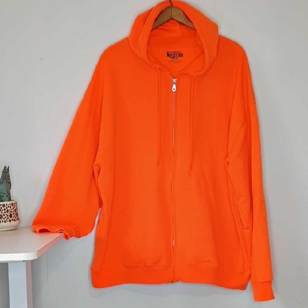 Bright Orange Hoodie
